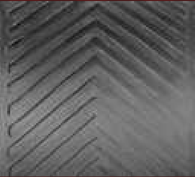 grooved pattern conveyor belt