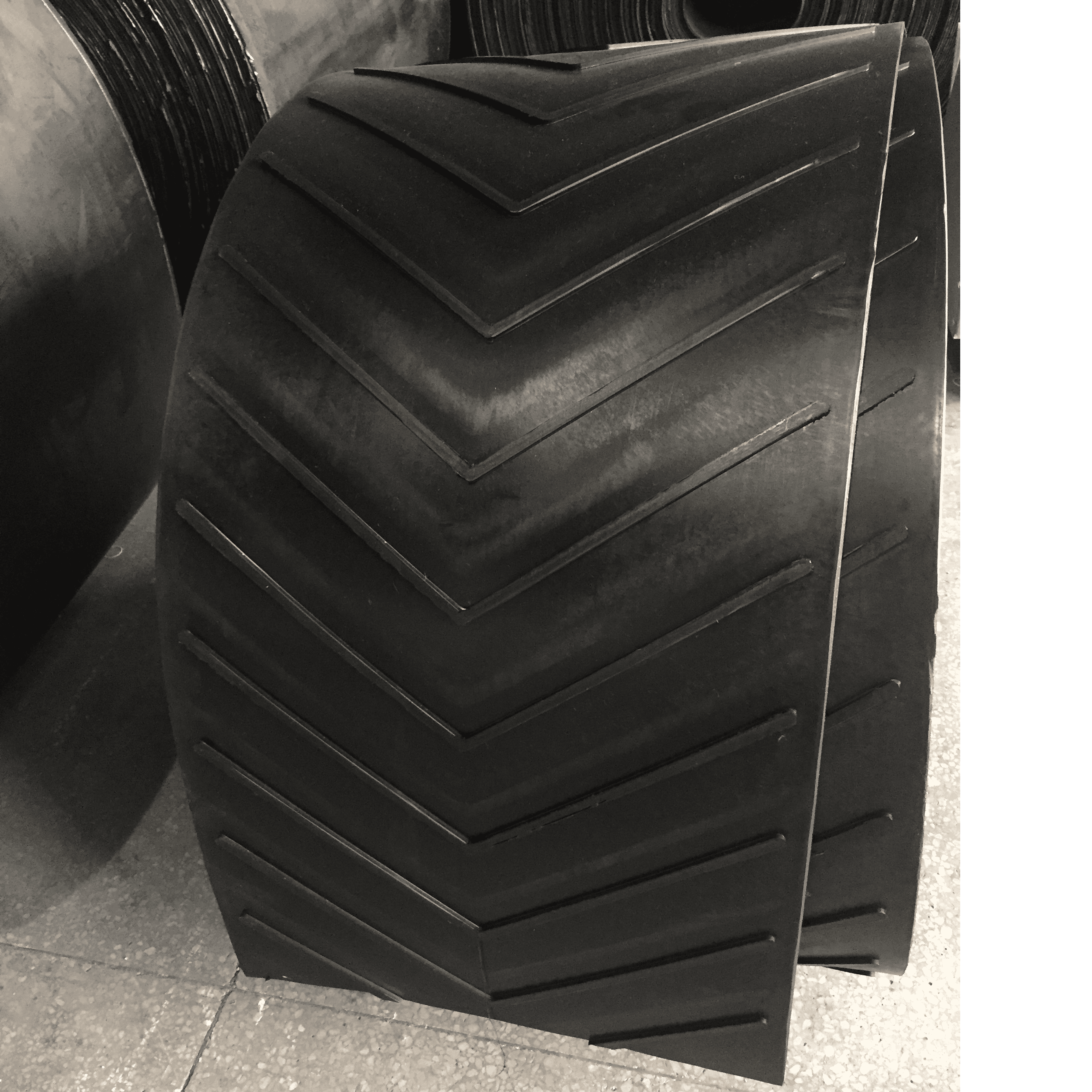 raised pattern belt