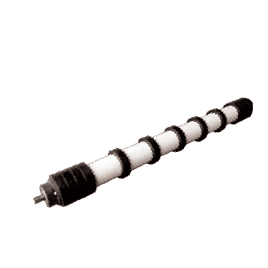 rubber disc return roller