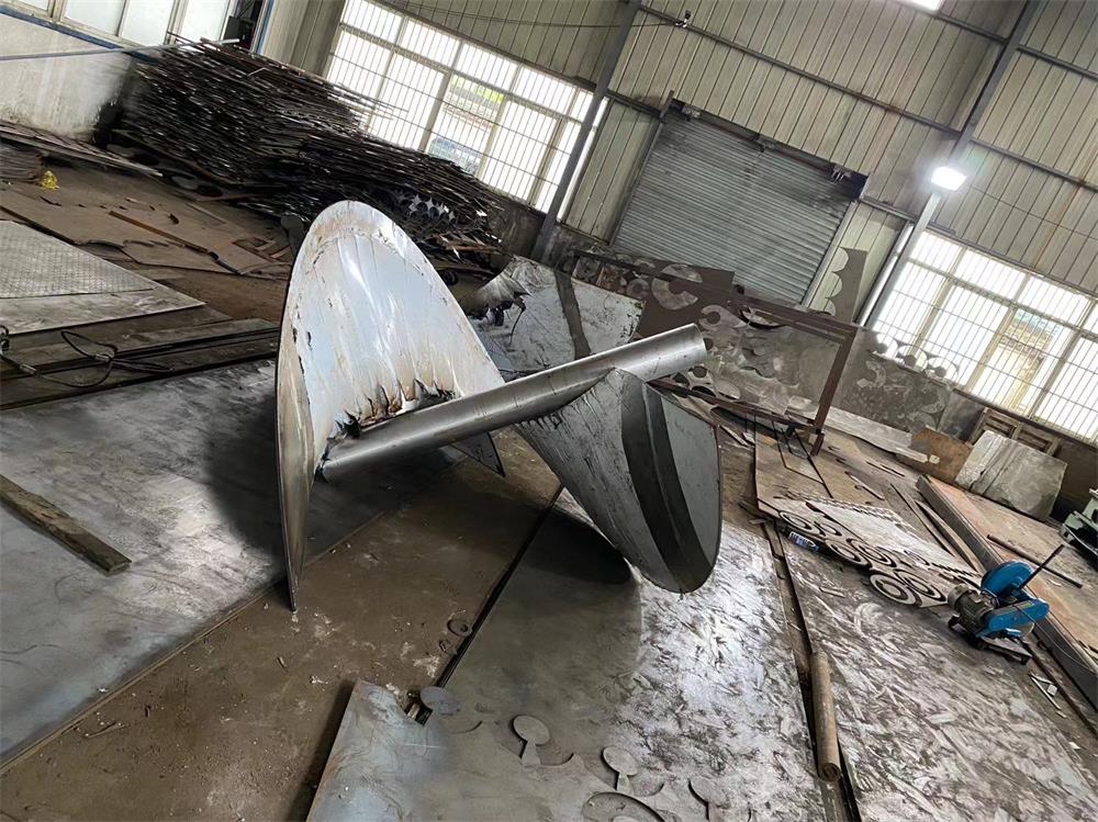 stainless steel flight for screw
